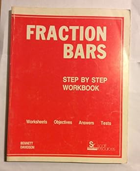 Paperback Fraction Bars Step by Step Workbook Book