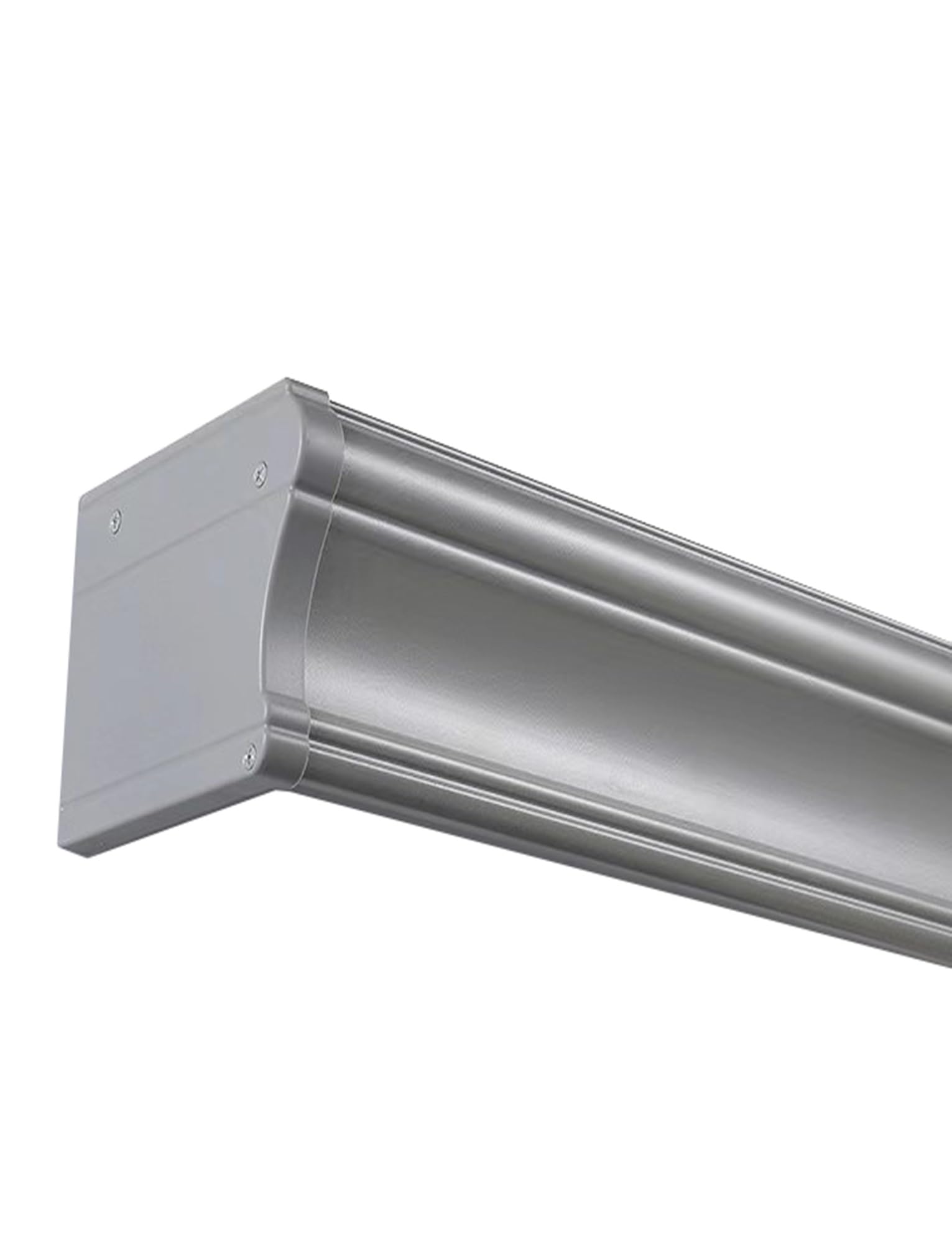 Rideau de fenêtre gris de longueur personnalisable – Double trac mural pour maison/hôtel 290 cm – Solution élégante de traitement de fenêtre