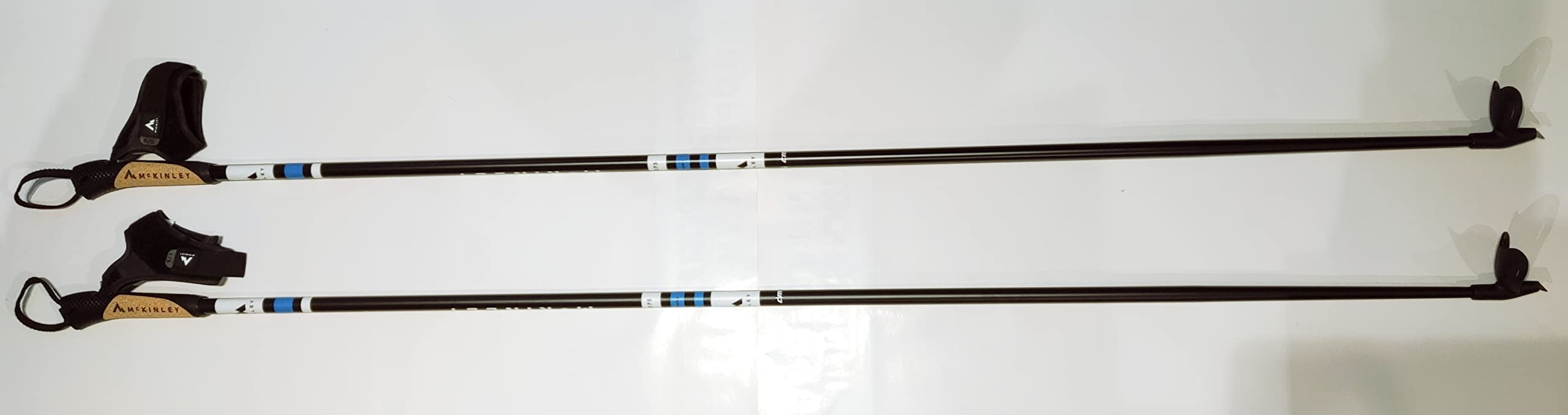 McKINLEY Active ski pole Black/White/Blue 130