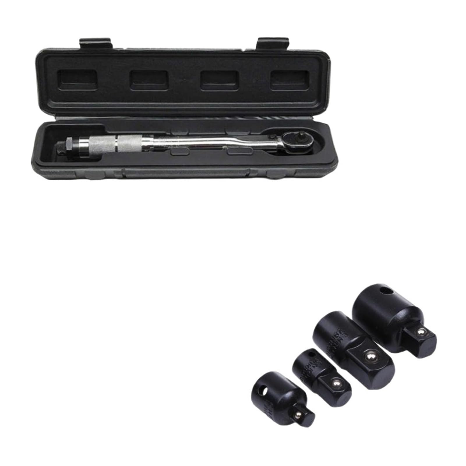 Klucz Dynamometryczny 5-210Nm 1/2'' 3/8'' 1/4'' Napęd Kwadratowy Preset Klucz Do Rowerów Dwukierunkowy Grzechotka Samochód Rower Motoryzacja Narzędzia Ręczne