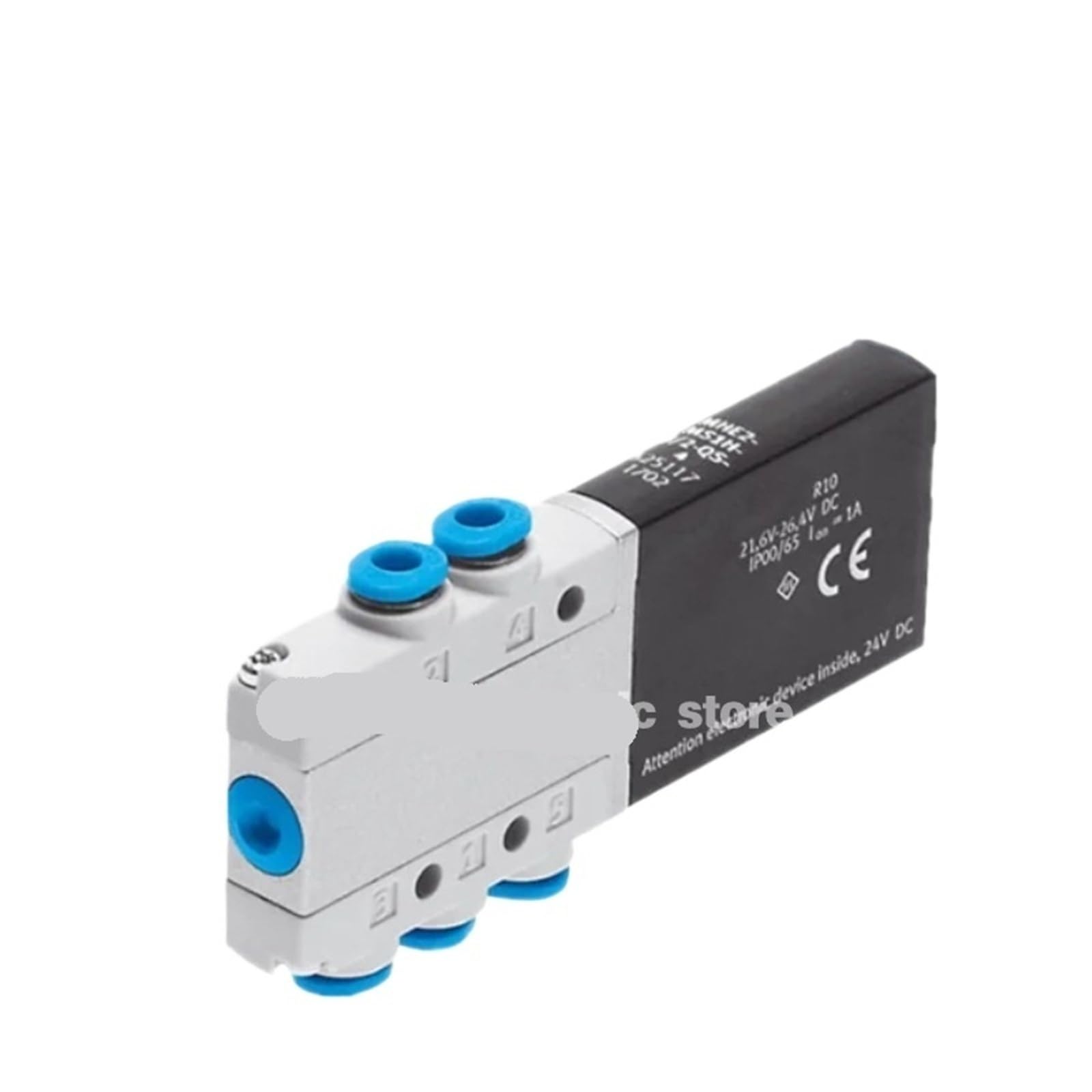 Electrovanne MHE2-M1H Festo compatible 3/2G pneumatique bleu royal