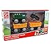 Hape Railway Diesel Freight Train| Freight Wagons with Loads Magnetic Connection Train for Kids