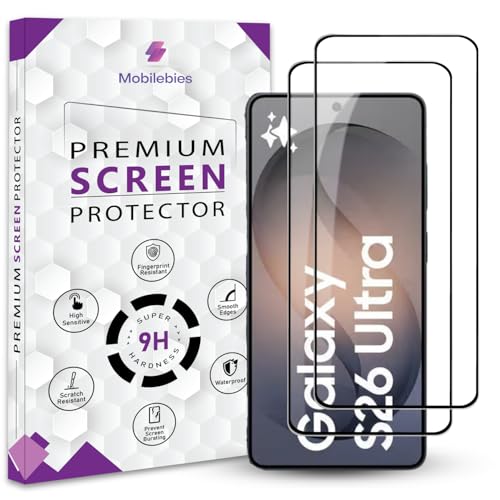 Image of Premium Tempered Glass Screen Protector Guard For Samsung Galaxy S26 Ultra (6.9 Inch, Pack of 2) | Edge to Edge Coverage With Easy to installation kit