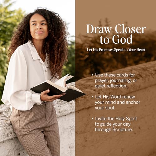 Image of Yesha 52 Heavenly Promises Pocket Bible Verse Cards | Discovering God's Heart for You | Compact Christian Affirmation Cards for Daily Devotional Prayer | Premium Pocket-Size Faith Gift for Men & Women