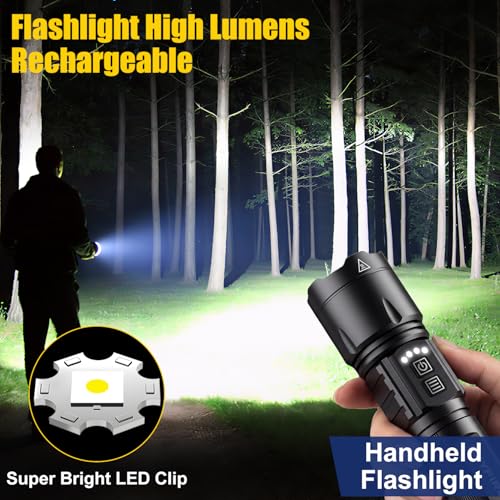 Image of SKYFIRE 1139LM High Lumens Flashlight, 3-Color Camping Light, 2300FT Range