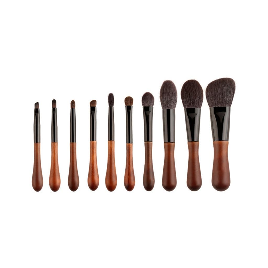 10pcs Makeup Brushes Set Beauty Tools Loose Powder Blush