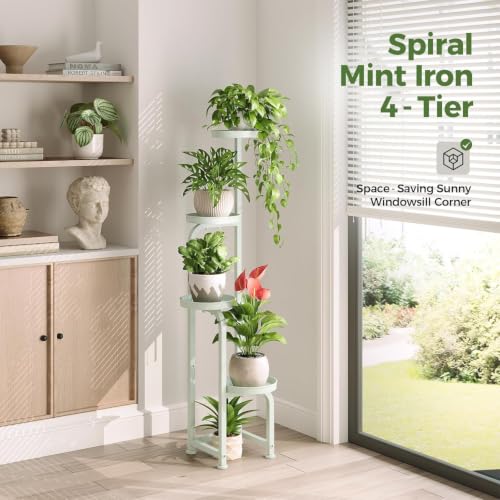 Image of Snazzy Metal Plant Stand