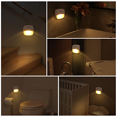 Amir Upgraded Version Motion Sensor Light, Cordless Battery-Powered Led Night Light thumb #1
