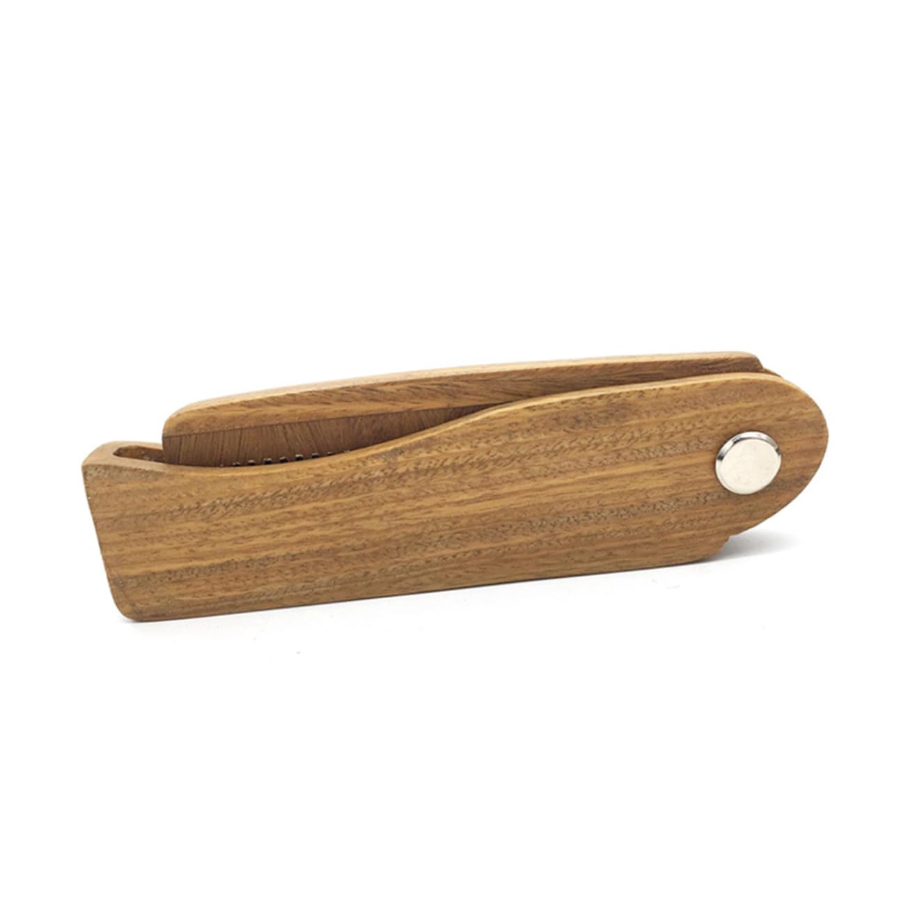 Didiseaon 3 Pezzi Pettine Per Piccolo Pettine Per Barba in Legno Naturale Spazzola Per Da Viaggio Strumento Per Lo Styling Portatile Delicato Sul Cuoio Capelluto Per Anni