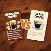 Organic Mushroom Coffee with 6 Adaptogenic Mushrooms(Cordyceps, Reish, King Trumpet, Shitake, Turkey Tail, Lions Mane)-Enhanced Energy, Focus & Immunity,30 Servings