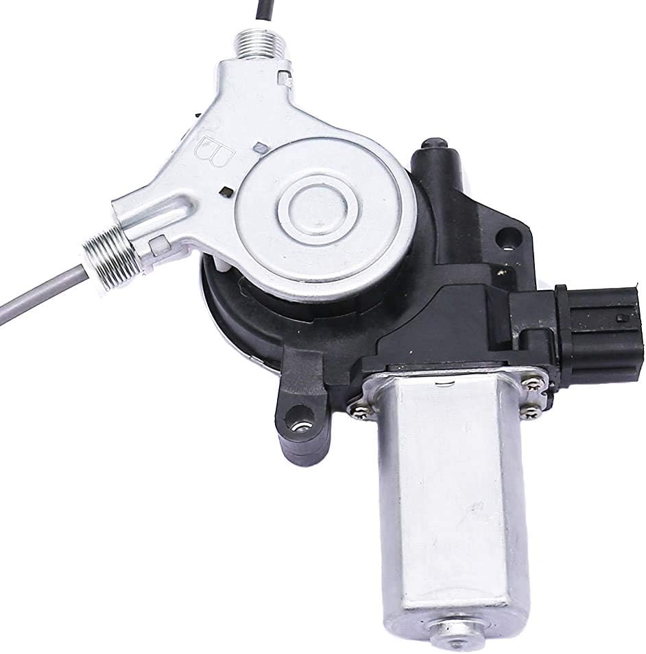 HICKS 741-306 Front Driver Left Side Power Window Regulator with Motor Compatible with 2003-2007 Honda Accord (4 Door Sedan)
