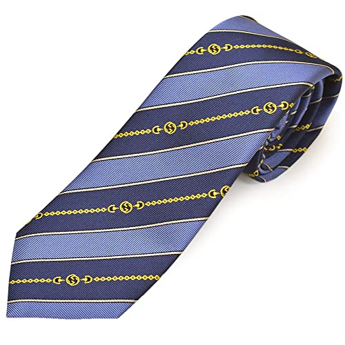 インターロッキングG チェーン シルク ネクタイ