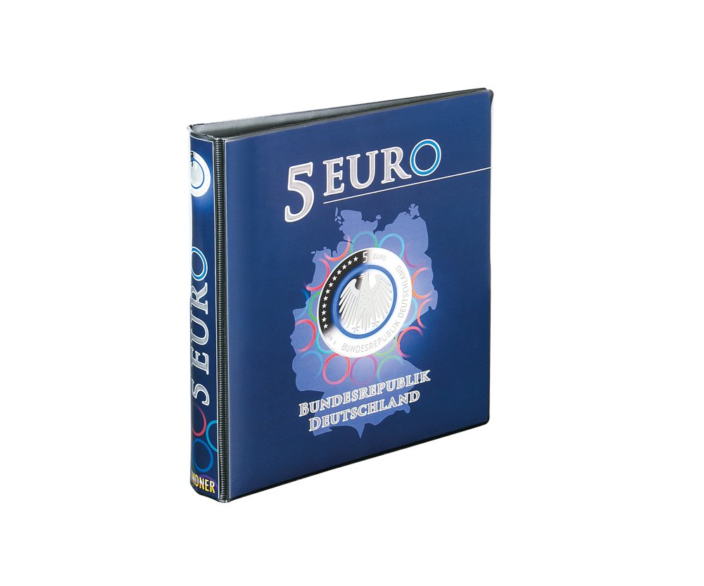 Reliure Karat LINDNER d'exception, design 5 Euro Allemagne - 3