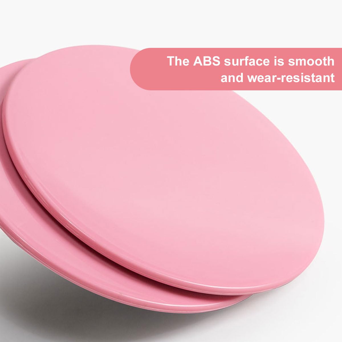 Disques De Glisse Fitness 2 Pièces - Pour Yoga, Pilates Et Abdominaux - Double Face (Tapis/Sol Dur) - Avec Élastique