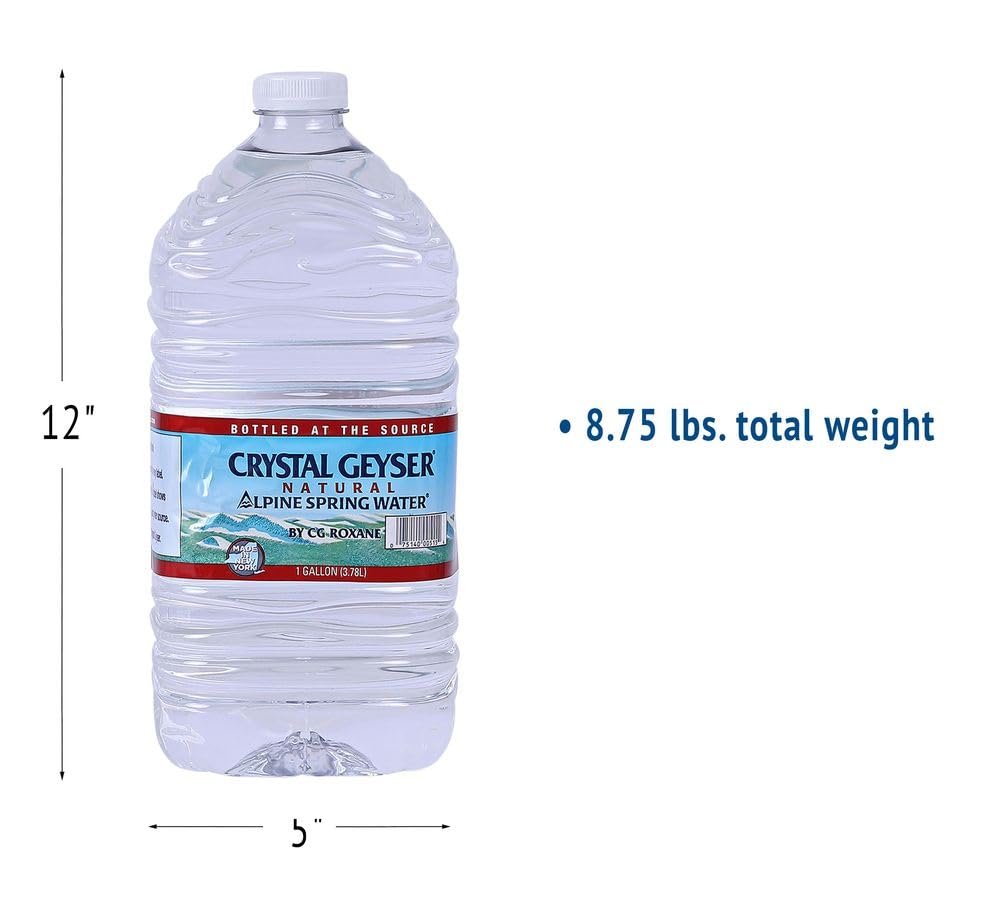 Crystal Geyser Alpine Spring Water 128 Fl Oz — view 3