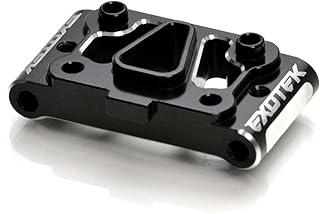 EXOTEK RACING LLC 22S Hd Front Pivot 7075 Black W/Silver ETK2025 Electric Car/Truck Option Parts