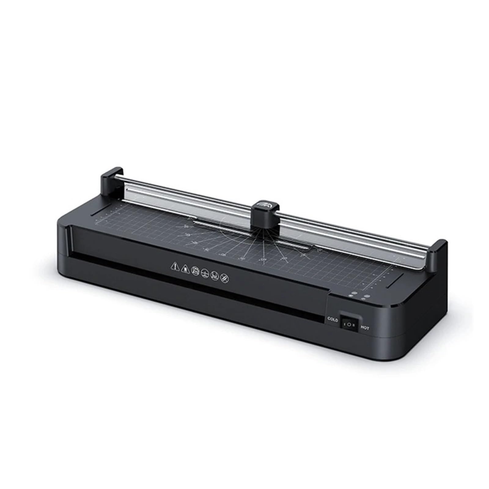 Laminatore 2 in 1 a caldo e a freddo, arrotondatore d'angolo, macchina for laminazione di foto/documenti/biglietti, laminazione a caldo e a freddo Per ufficio, scuola