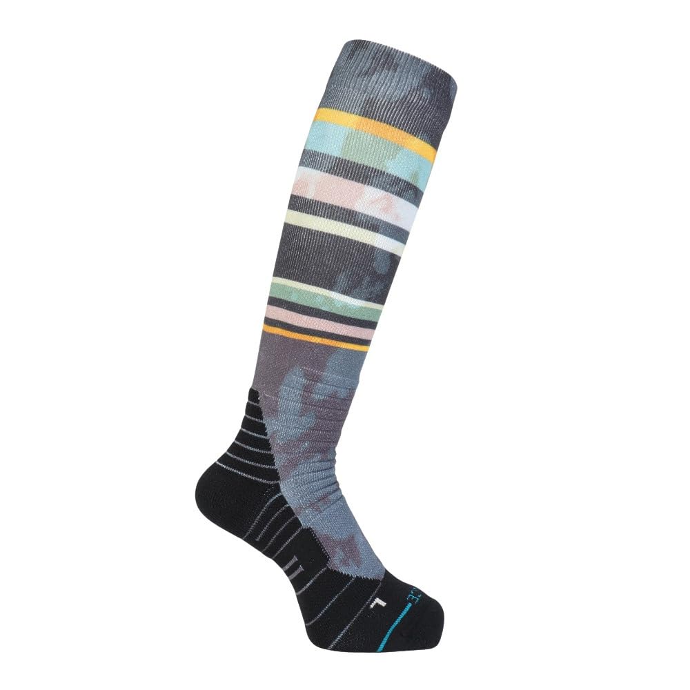 Stance Brong Schneesocken, gepolstert, Batikmuster, Meeresblau