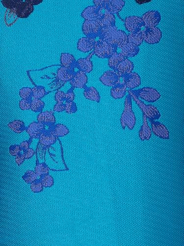 Image of Adrianna Papell Border Jacquard Dress