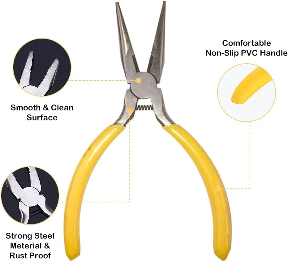 PINZE DA TAGLIO Elettroniche In Acciaio Taglierina Linea Cavo Per Filo 0,8 Mm-1,6 Mm☃ EUR 6,45