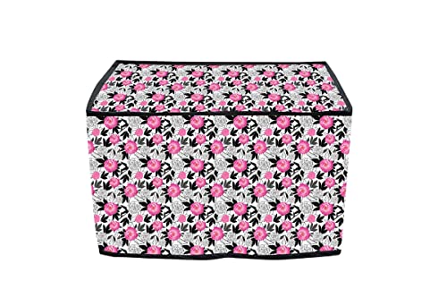 Image of Printer Cover for HP 1005 Printer with Zipper for Dust Protection (Pink Rose)
