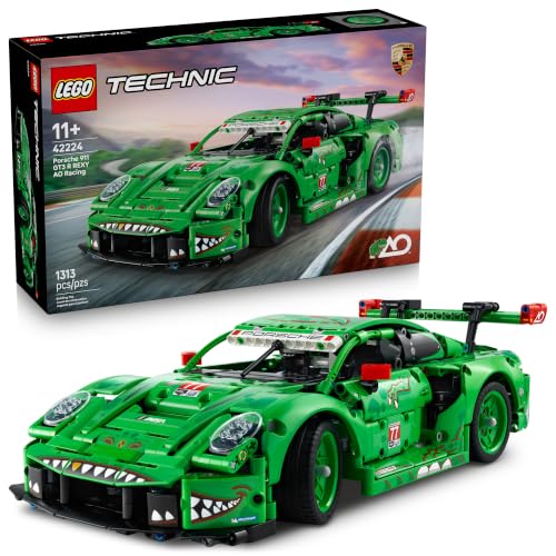 LEGO Technic Porsche 911 GT3 R Rexy AO Racing Car...