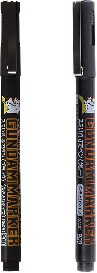 Amazon Gsiクレオス ガンダムマーカー スミいれ用 筆ぺん 水性 ふきとりタイプ ブラック 黒 Gm グレー Gm21 2種セット カラー塗料 通販 Amazon Gsiクレオス ガンダムマーカー スミいれ用 筆ぺん 水性 ふきとりタイプ ブラック 黒 Gm グレー Gm21 2種セット カラー塗料 通販