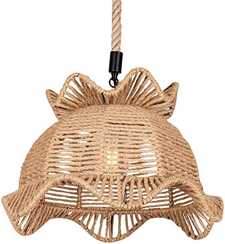Lanterne en osier de style chinois et chandelier en bambou artisanal pour salle à manger