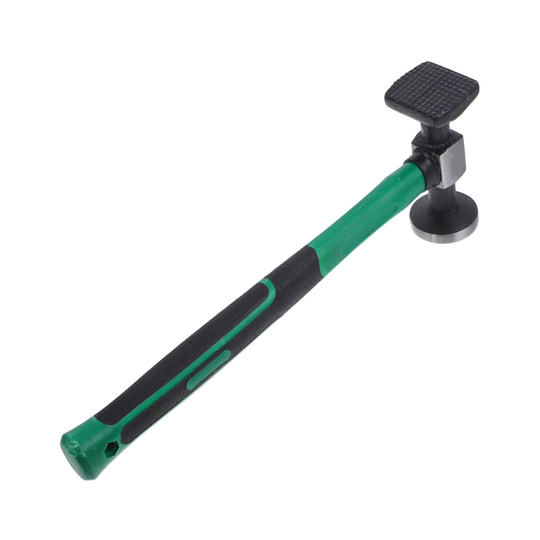 GLEAVI Martillo de Reparación para Carrocería de Coche, Herramienta Manual de Acero Mango Plástico Ergonómico, Cabeza Redonda y Cuadrada, Uso Profesional y Bricolaje, Herramienta Precisa