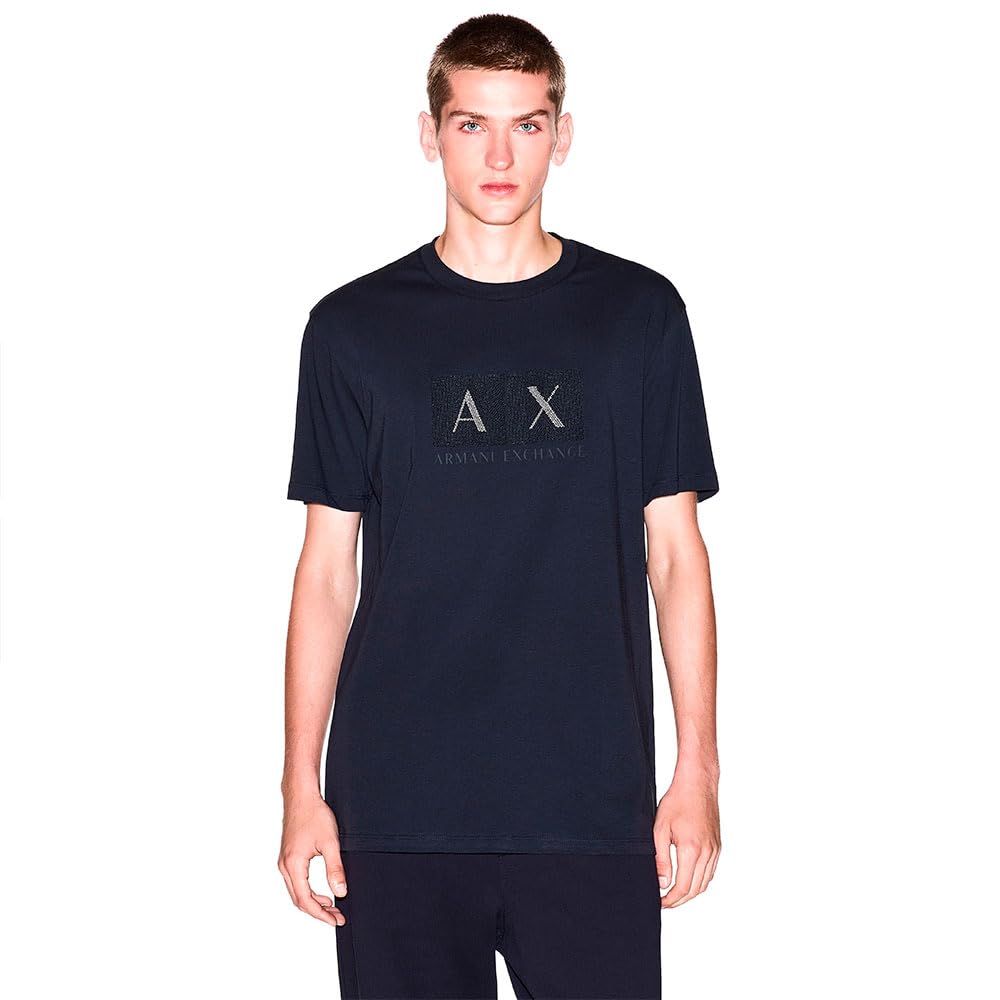 Armani Exchange XM001463_AF10356 Short Sleeve T-Shirt M Deep Navy