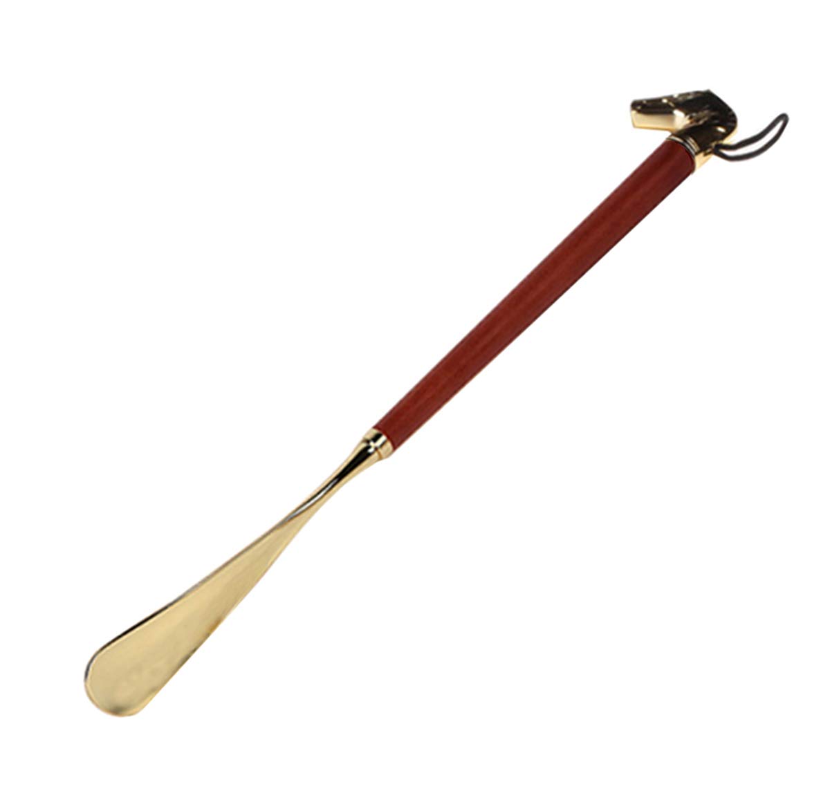 calzador, Calzador de alto grado, calzador de mango largo de metal y madera