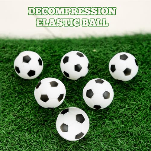 Augesak 12 Stück Mini Fußball, Fußball Klein, Mini Sportbälle, Schaumstoffbälle, Mini-Fussball, Kickerbälle, Antistressball, Softball Fussball Stressbälle
