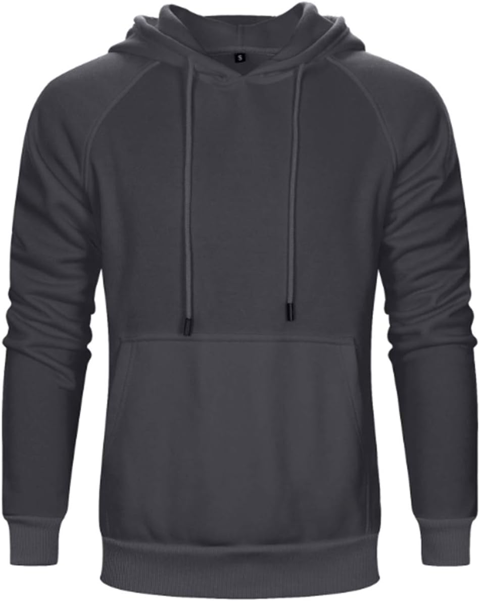 DUOFIER Hoodies for Men Pullover Hooded Sweatshirt with Kange Pocket