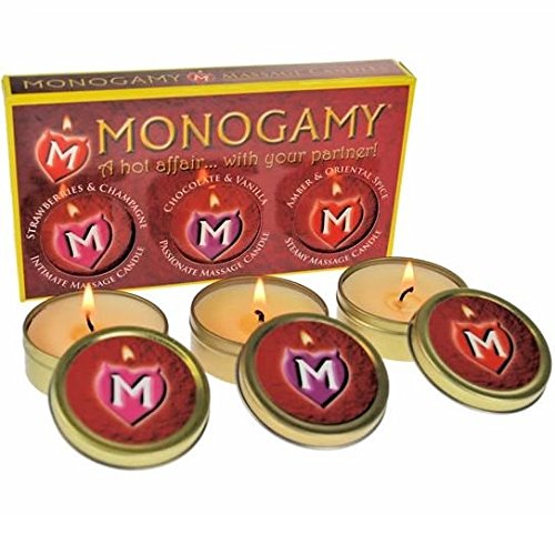 MONOGAMT SET 3 Candle Massage