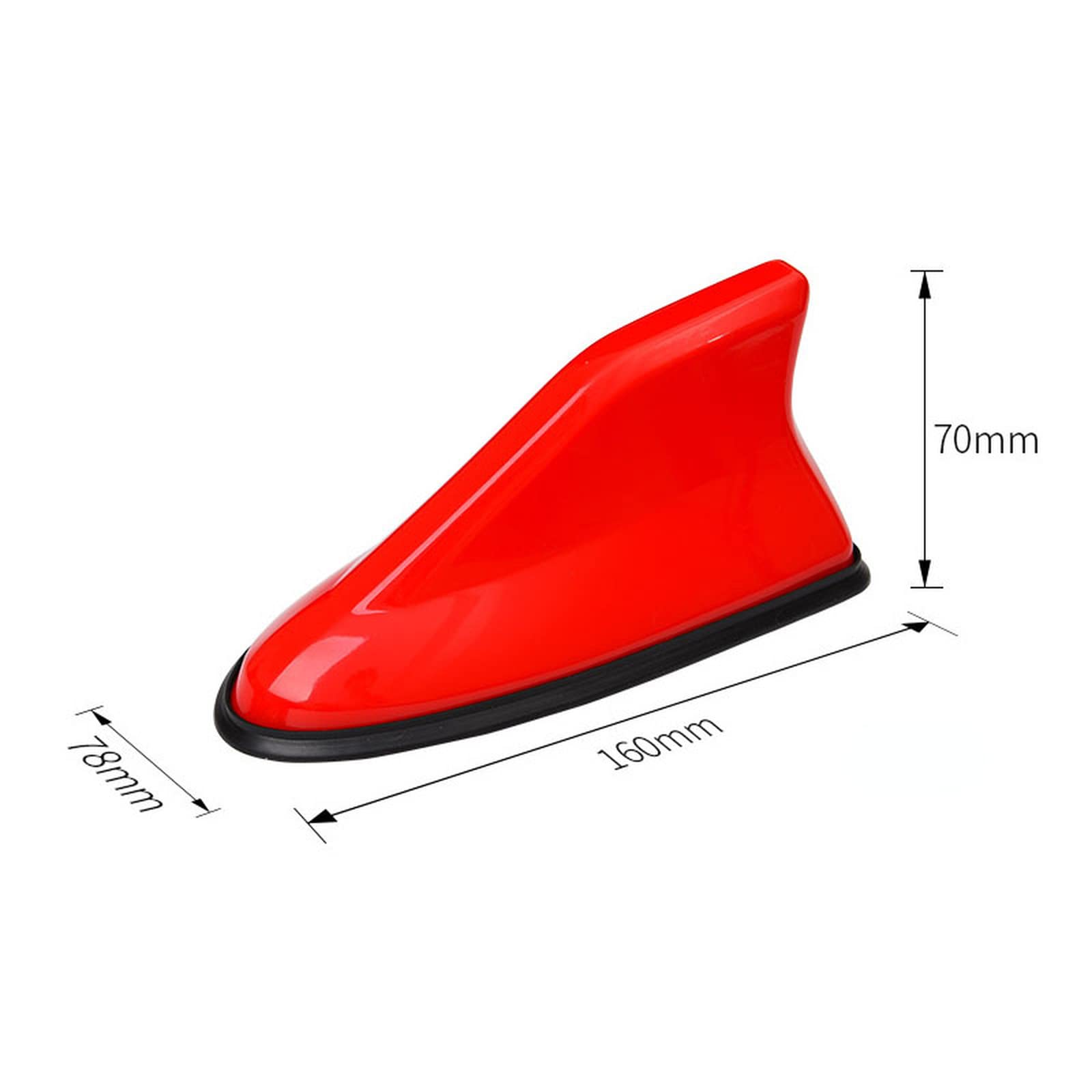 Antena de Aleta de tiburón Impermeable Universal Fuerte señal de Radio FM Am, para Citroen Nemo