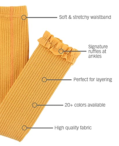 Image of RuffleButts Baby /Toddler Girls Footless Ruffled Tights