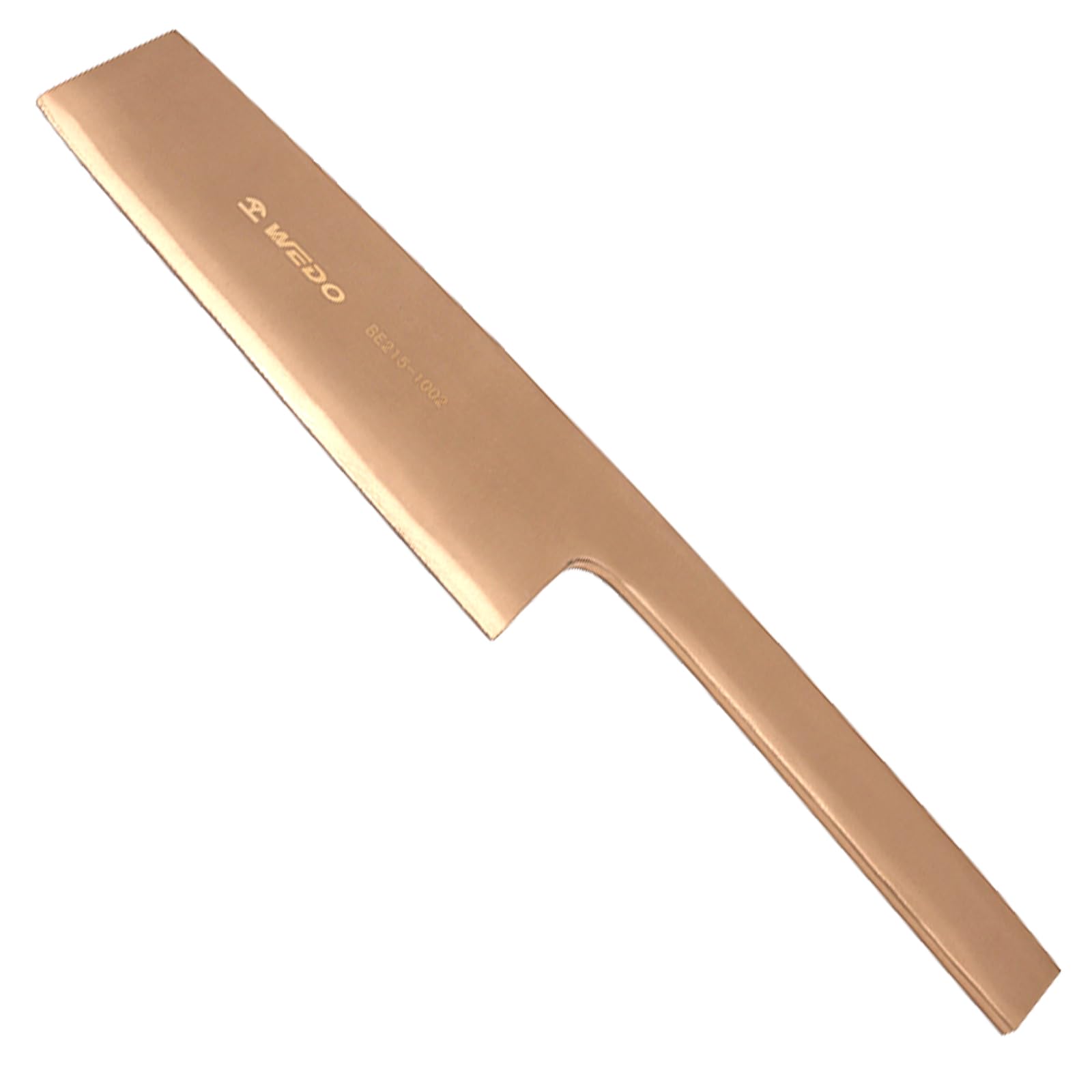 WEDO Raspador de suelo sin chispas, herramienta de escalado de azulejos, hoja 55 x 180 mm, longitud 350 mm, cobre berilio, no magnético, raspador de pintura sin chispas, certificado BAM/FM, uso para