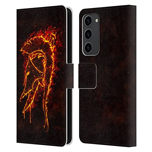 Étui portefeuille en cuir Samsung S23+ 5G Christos Karapanos Spartan