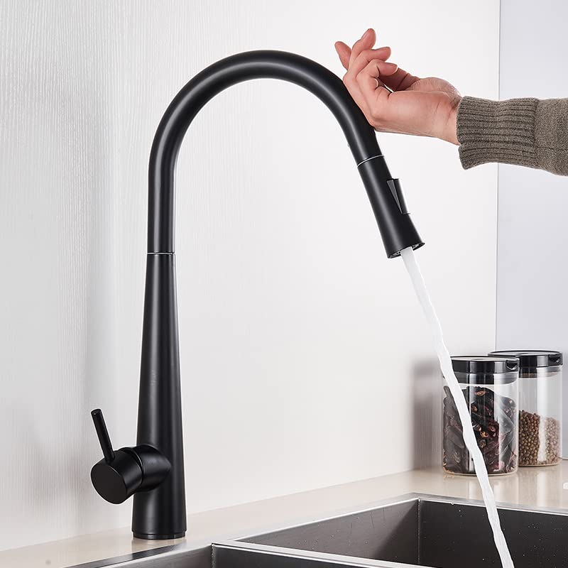 Grifo para ollas de cocina plegable de latón montaje en pared de un solo orificio