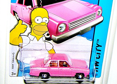 Hot Wheels 2015 HW City The Simpsons Family Car miniatura 3