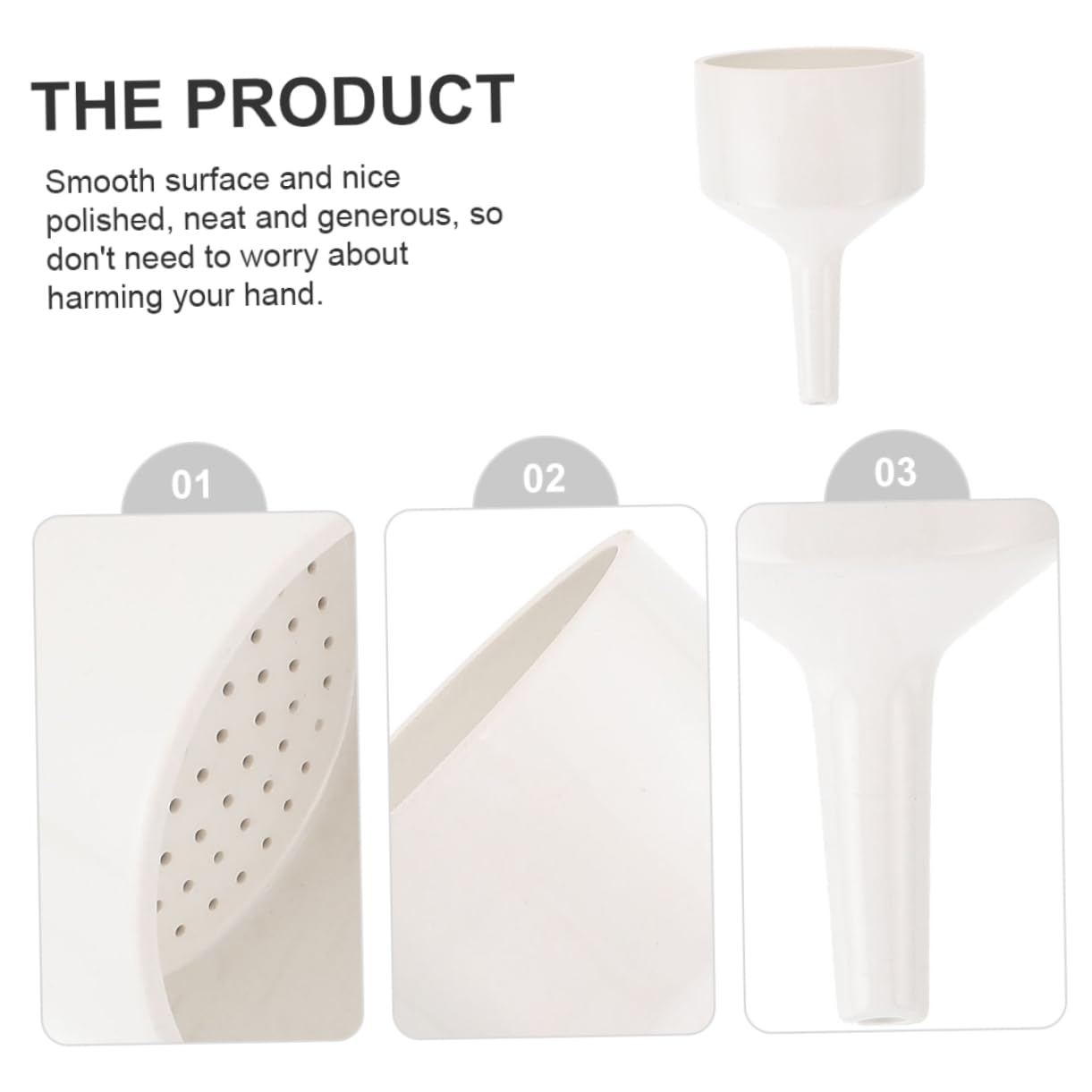 PartyKindom Imbuto Filtrante Ceramica Da Laboratorio Strumento Essenziale Per Esperimenti Scientifici Superficie Liscia e Lavorazione Fina Design Innovativo e Pratico Utile Per Filtrazioni e