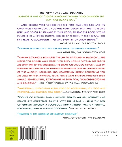 Cooking in Iran: Regional Recipes and Kitchen Secrets