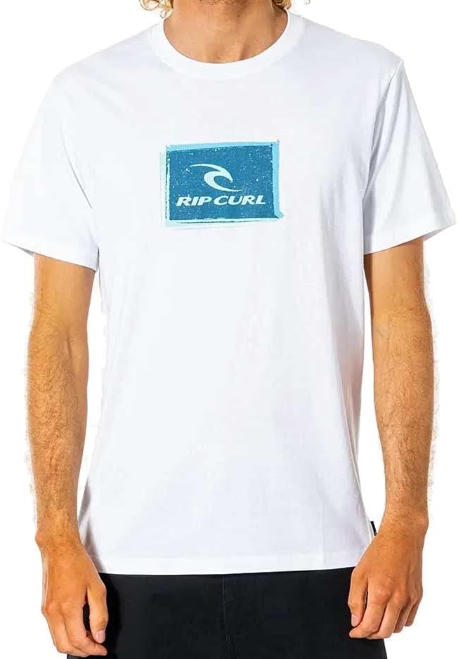 Rip Curl Corp Icon T-Shirt - White - M