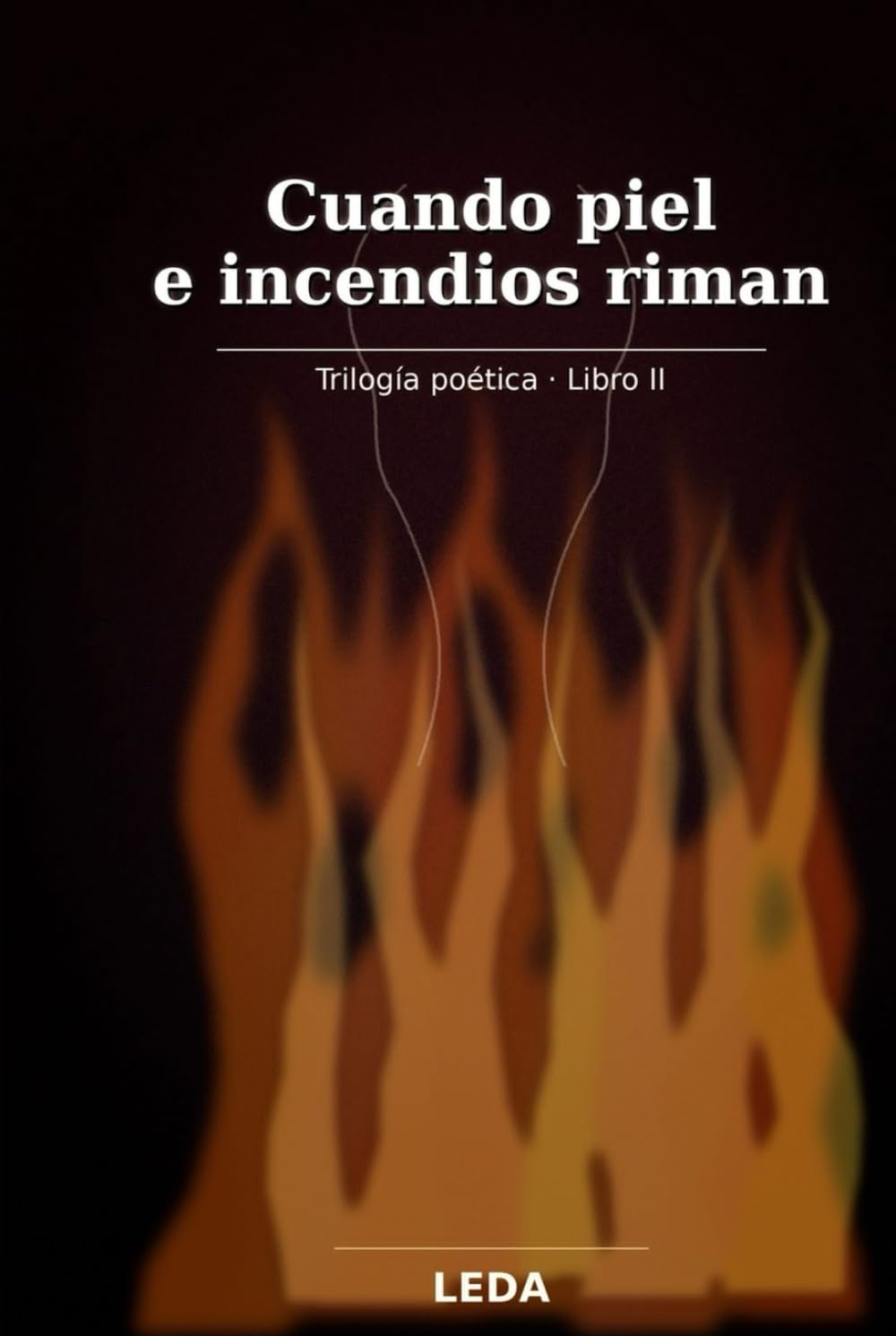 Cuando piel e incendios riman: Poesía erótica (A través de sus ojos, amar parece posible, con un beso y nada más.)
