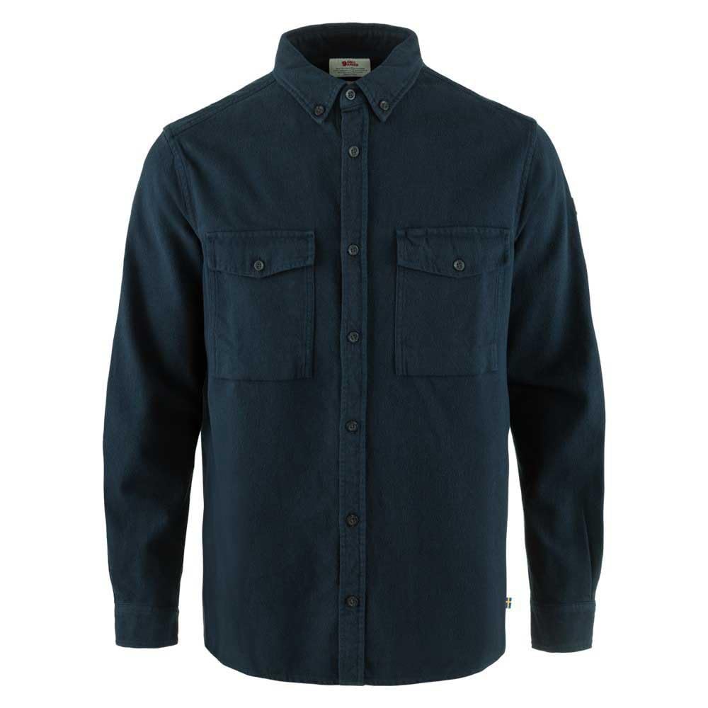 Fjällräven podkoszulek Dla meżczyzn Övik Twill Shirt M