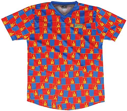 UltrasMongolia Party Flags Soccer Jersey
