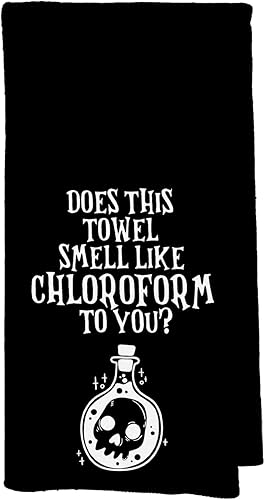 Miniatura 12 de Toallas de mano decorativas de esqueleto gótico para baño, regalos góticos para mujeres, divertido esqueleto gótico en la bañera, toallas de mano