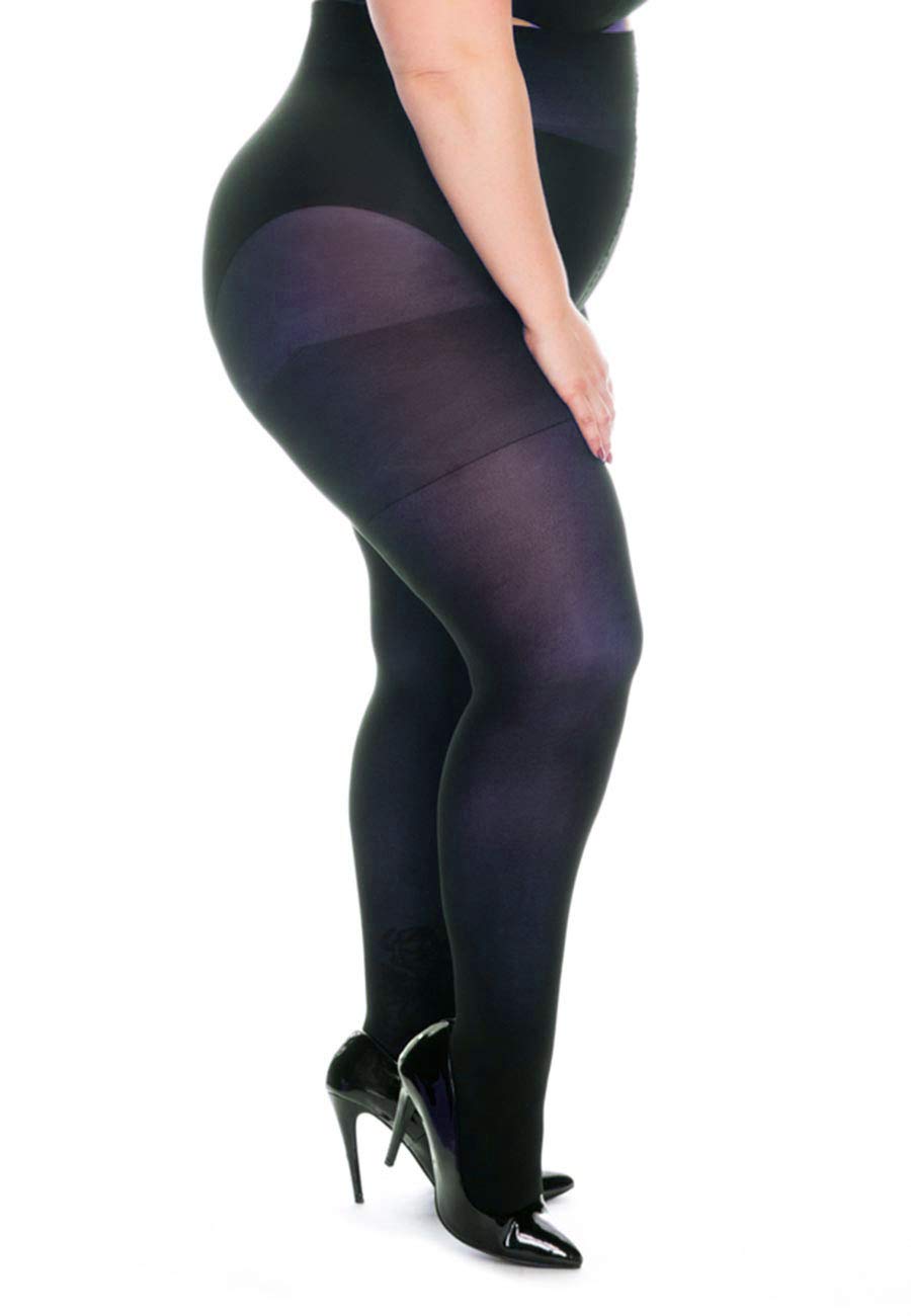 All Woman Plus Size Tights 60 Denier Opaque Microfibre SINGLE PAIR