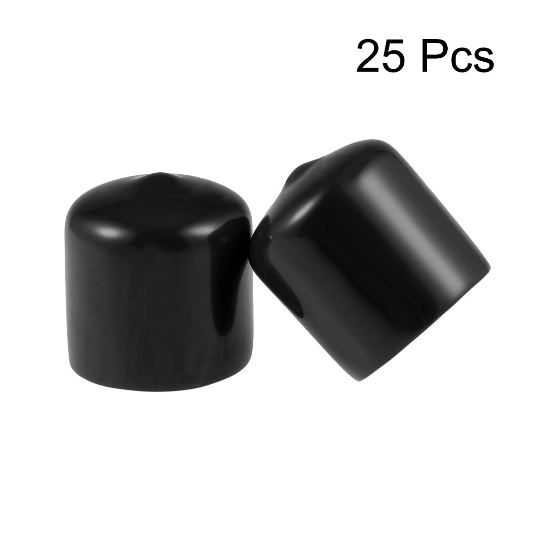 50 Tapones De Silicona Negros | 5 Tamaños (4-9.5mm) | Sellado Agujeros, Tubos, Muebles | Impermeables Y Flexibles