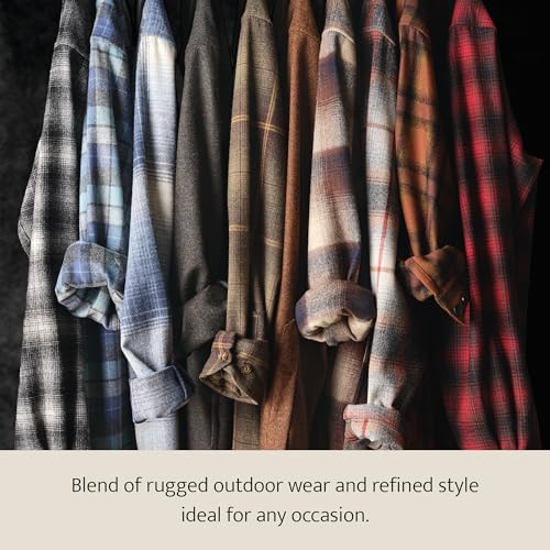 Pendleton Men's Shirt, Classic Board Shirts for Men, Long Sleeve, 100% Virgin Wool, Button Down3